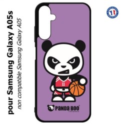 Coque pour Samsung Galaxy A05s - PANDA BOO© Basket Sport Ballon - coque humour