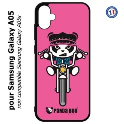 Coque pour Samsung Galaxy A05 - PANDA BOO© Moto Biker - coque humour