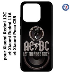 Coque pour Xiaomi Redmi 12C / Poco C55 - groupe rock AC/DC musique rock ACDC