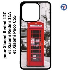 Coque pour Xiaomi Redmi 12C / Poco C55 - Cabine téléphone Londres - Cabine rouge London