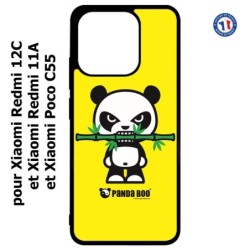 Coque pour Xiaomi Redmi 12C / Poco C55 - PANDA BOO© Bamboo à pleine dents - coque humour