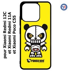 Coque pour Xiaomi Redmi 12C / Poco C55 - PANDA BOO© Robot Kitsch - coque humour