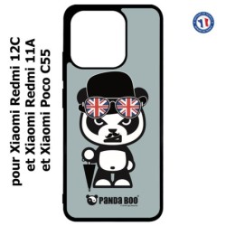 Coque pour Xiaomi Redmi 12C / Poco C55 - PANDA BOO© So British  - coque humour
