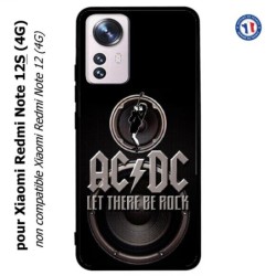 Coque pour Xiaomi Redmi Note 12S (4G) - groupe rock AC/DC musique rock ACDC