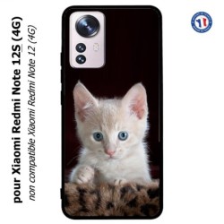 Coque pour Xiaomi Redmi Note 12S (4G) - Bébé chat tout mignon - chaton yeux bleus