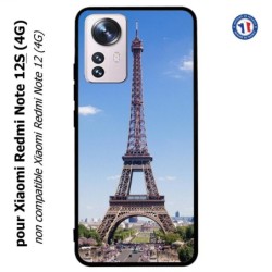 Coque pour Xiaomi Redmi Note 12S (4G) - Tour Eiffel Paris France