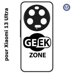 Coque pour Xiaomi 13 Ultra - Logo Geek Zone noir & blanc