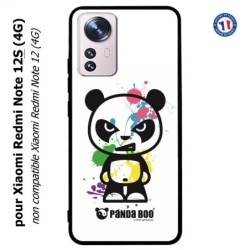 Coque pour Xiaomi Redmi Note 12S (4G) - PANDA BOO© paintball color flash - coque humour