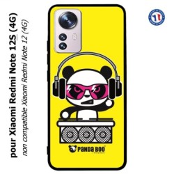 Coque pour Xiaomi Redmi Note 12S (4G) - PANDA BOO© DJ music - coque humour