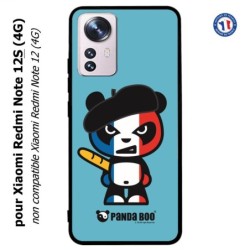 Coque pour Xiaomi Redmi Note 12S (4G) - PANDA BOO© Français béret baguette - coque humour