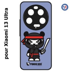 Coque pour Xiaomi 13 Ultra - PANDA BOO© Ninja Boo noir - coque humour