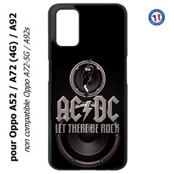 Coque pour Oppo A52 / A72(4G) / A92 - groupe rock AC/DC musique rock ACDC