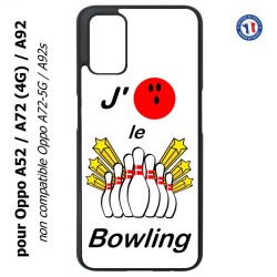 Coque pour Oppo A52 / A72(4G) / A92 - J'aime le Bowling