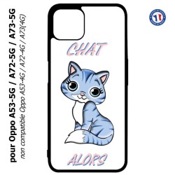 Coque pour Oppo A53-5G / A72-5G / A73-5G - Chat alors