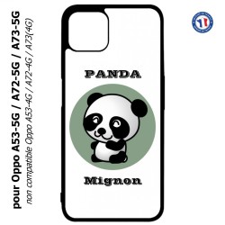 Coque pour Oppo A53-5G / A72-5G / A73-5G - Panda tout mignon