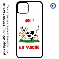 Coque pour Oppo A53-5G / A72-5G / A73-5G - Oh la vache - coque humoristique