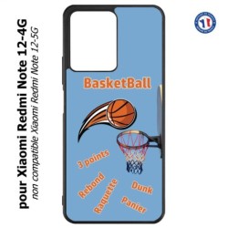 Coque pour Xiaomi Redmi Note 12-4G - fan Basket