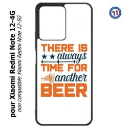 Coque pour Xiaomi Redmi Note 12-4G - Always time for another Beer Humour Bière