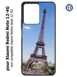 Coque pour Xiaomi Redmi Note 12-4G - Tour Eiffel Paris France