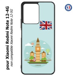Coque pour Xiaomi Redmi Note 12-4G - Monuments Londres - Big Ben