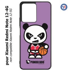 Coque pour Xiaomi Redmi Note 12-4G - PANDA BOO© Basket Sport Ballon - coque humour