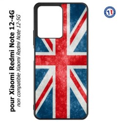 Coque pour Xiaomi Redmi Note 12-4G - Drapeau Royaume uni - United Kingdom Flag