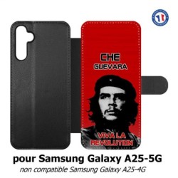 Etui cuir pour Samsung A25 5G - Che Guevara - Viva la revolution