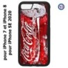 Coque pour iPhone 7/8 et iPhone SE 2020 Coca-Cola Rouge Original