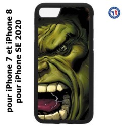 Coque pour iPhone 7/8 et iPhone SE 2020 Monstre Vert Hurlant