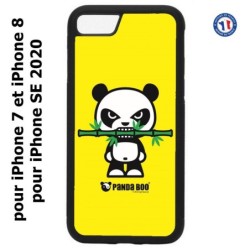 Coque pour iPhone 7/8 et iPhone SE 2020 PANDA BOO© Bamboo à pleine dents - coque humour