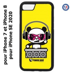 Coque pour iPhone 7/8 et iPhone SE 2020 PANDA BOO© DJ music - coque humour