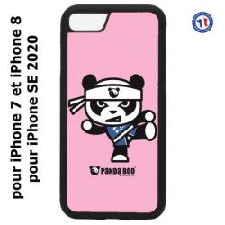 Coque pour iPhone 7/8 et iPhone SE 2020 PANDA BOO© Ninja Kung Fu Samouraï - coque humour