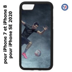 Coque pour iPhone 7/8 et iPhone SE 2020 Cristiano Ronaldo club foot Turin Football course ballon
