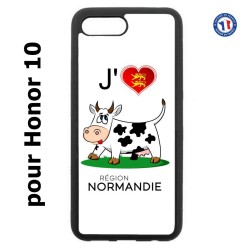 Coque pour Honor 10 J'aime la Normandie - vache normande