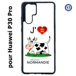 Coque pour Huawei P30 Pro J'aime la Normandie - vache normande