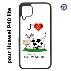 Coque pour Huawei P40 Lite / Nova 6 SE J'aime la Normandie - vache normande