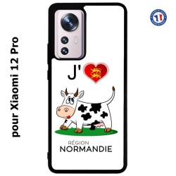 Coque pour Xiaomi 12 Pro J'aime la Normandie - vache normande