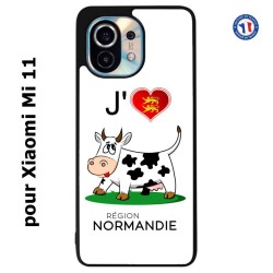 Coque pour Xiaomi Mi 11 J'aime la Normandie - vache normande