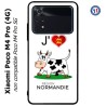 Coque pour Xiaomi Poco M4 Pro (4G) J'aime la Normandie - vache normande