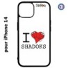 Coque pour iPhone 14 Les Shadoks - I love Shadoks