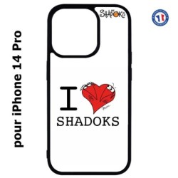 Coque pour iPhone 14 Pro Les Shadoks - I love Shadoks