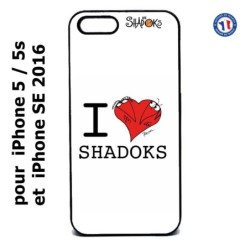 Coque pour IPHONE 5/5S et IPHONE SE.2016 Les Shadoks - I love Shadoks