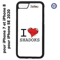 Coque pour iPhone 7/8 et iPhone SE 2020 Les Shadoks - I love Shadoks