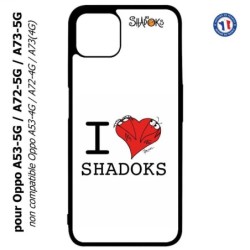 Coque pour Oppo A53-5G / A72-5G / A73-5G - Les Shadoks - I love Shadoks