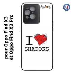Coque pour Oppo Find X3 et Find X3 Pro Les Shadoks - I love Shadoks