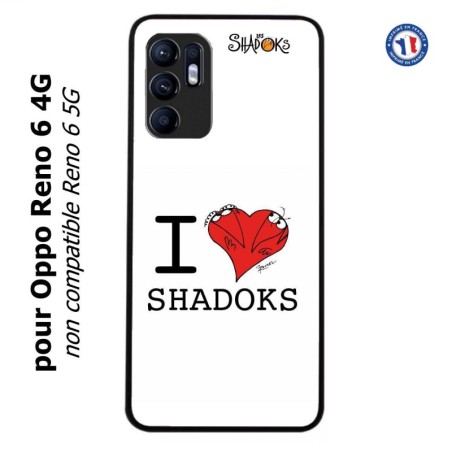 Coque pour Oppo Reno 6 4G Les Shadoks - I love Shadoks
