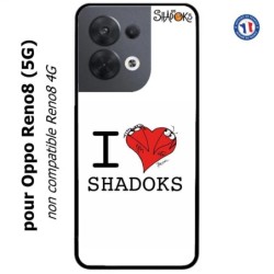 Coque pour Oppo Reno8 (5G) Les Shadoks - I love Shadoks