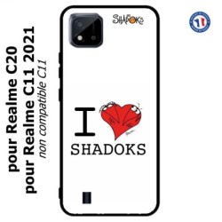 Coque pour Realme C20 et C11 2021 Les Shadoks - I love Shadoks