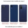 Coque pour Samsung Galaxy A03 Core Les Shadoks - I love Shadoks - coque noire TPU souple