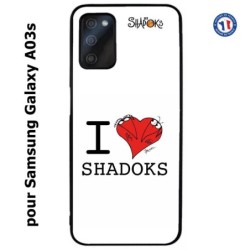 Coque pour Samsung Galaxy A03s Les Shadoks - I love Shadoks